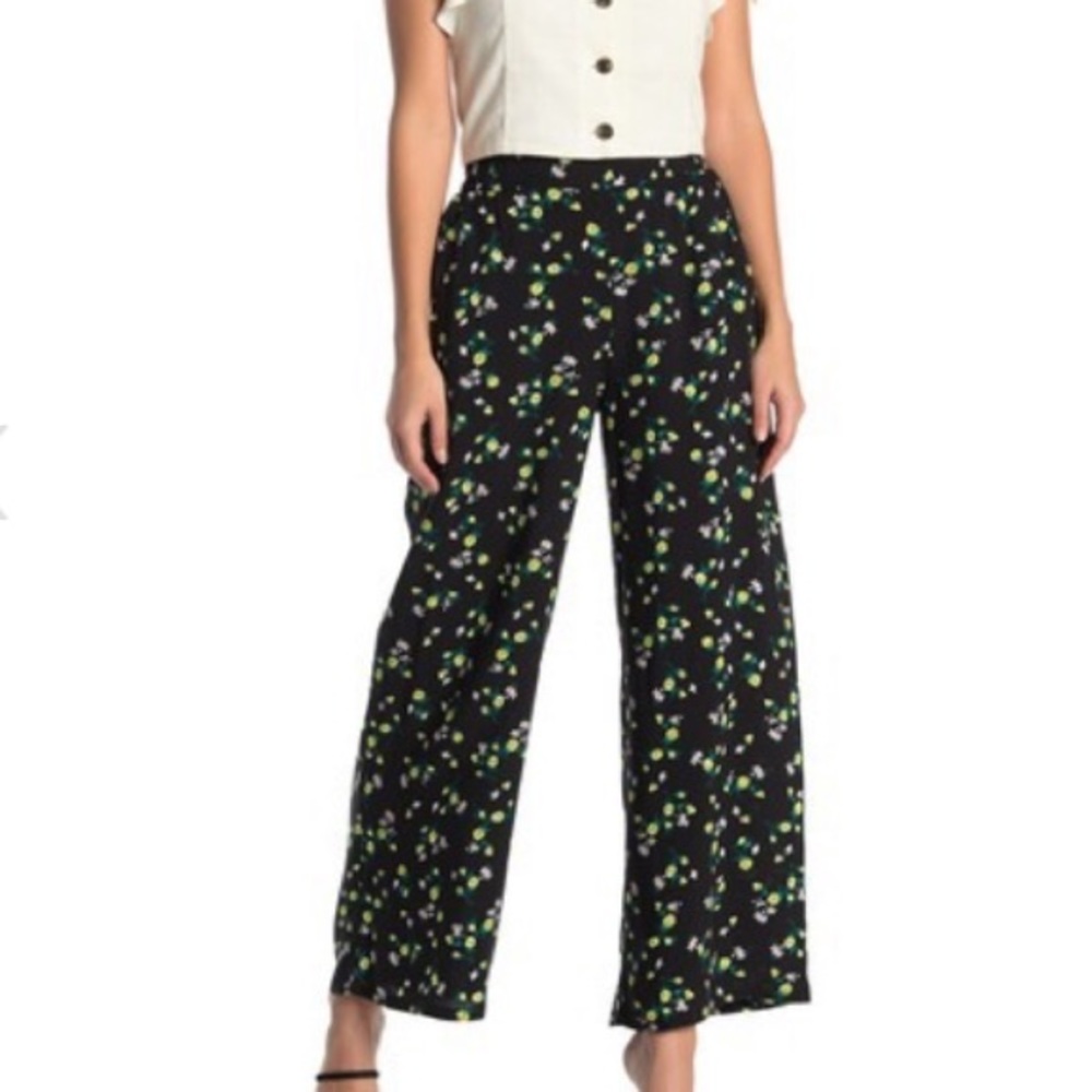 Abound printed wide leg pant